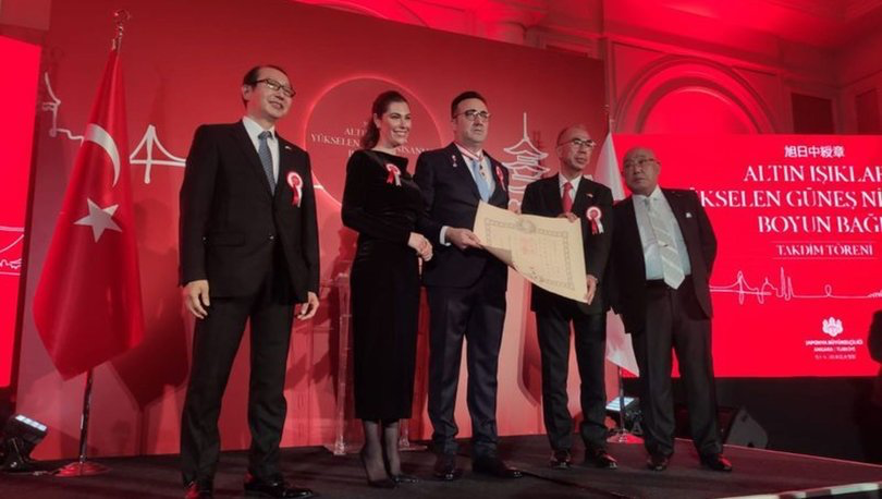 Türk Hava Yolları Yönetim Kurulu Başkanı İlker Aycı’ya Japonya Devlet Nişanı