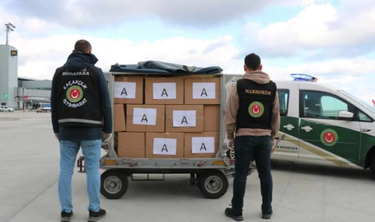 İstanbul Havalimanı’nda 3 ayrı operasyonda 58 kilo kokain yakalandı