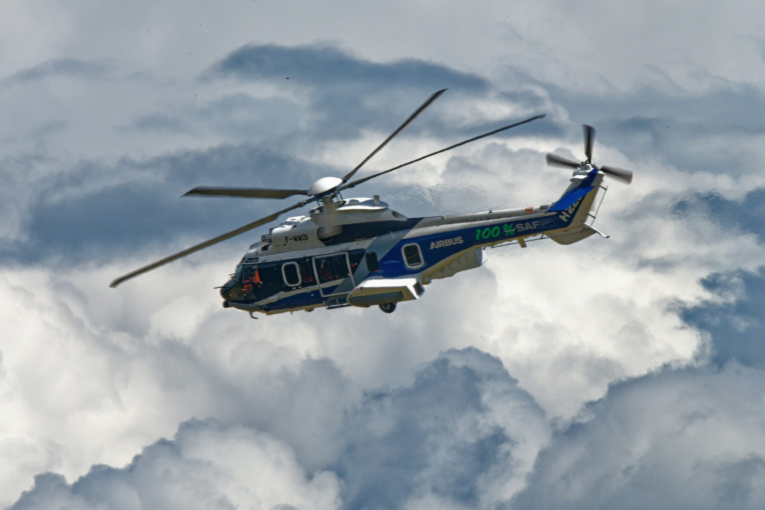 Helikopter İle İlk SAF Uçuş Gerçekleşti