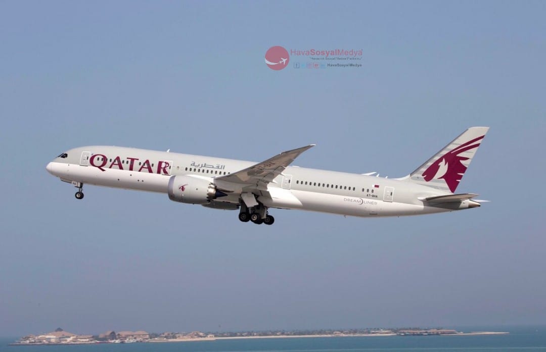 Katar Havayolları uçağında “tehdit mesajı”