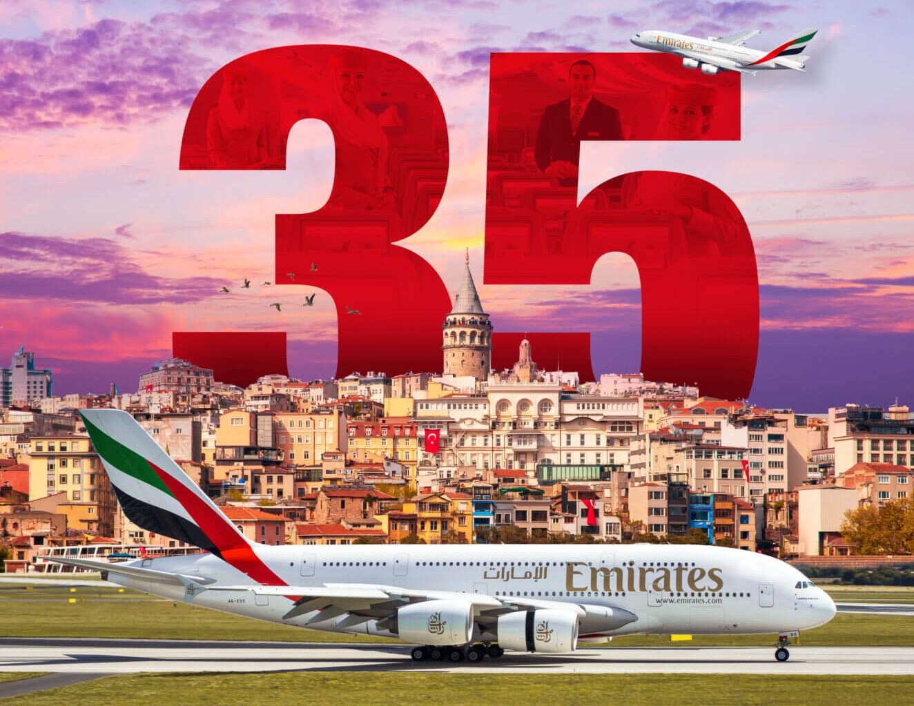 Emirates, Türkiye’de 35. Yılını Kutluyor