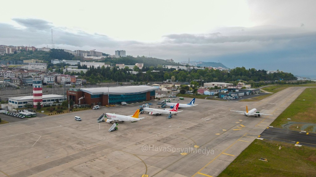 Trabzon Havalimanı’nda önümüzdeki yılın turizm sezonu hazırlıkları şimdiden başladı