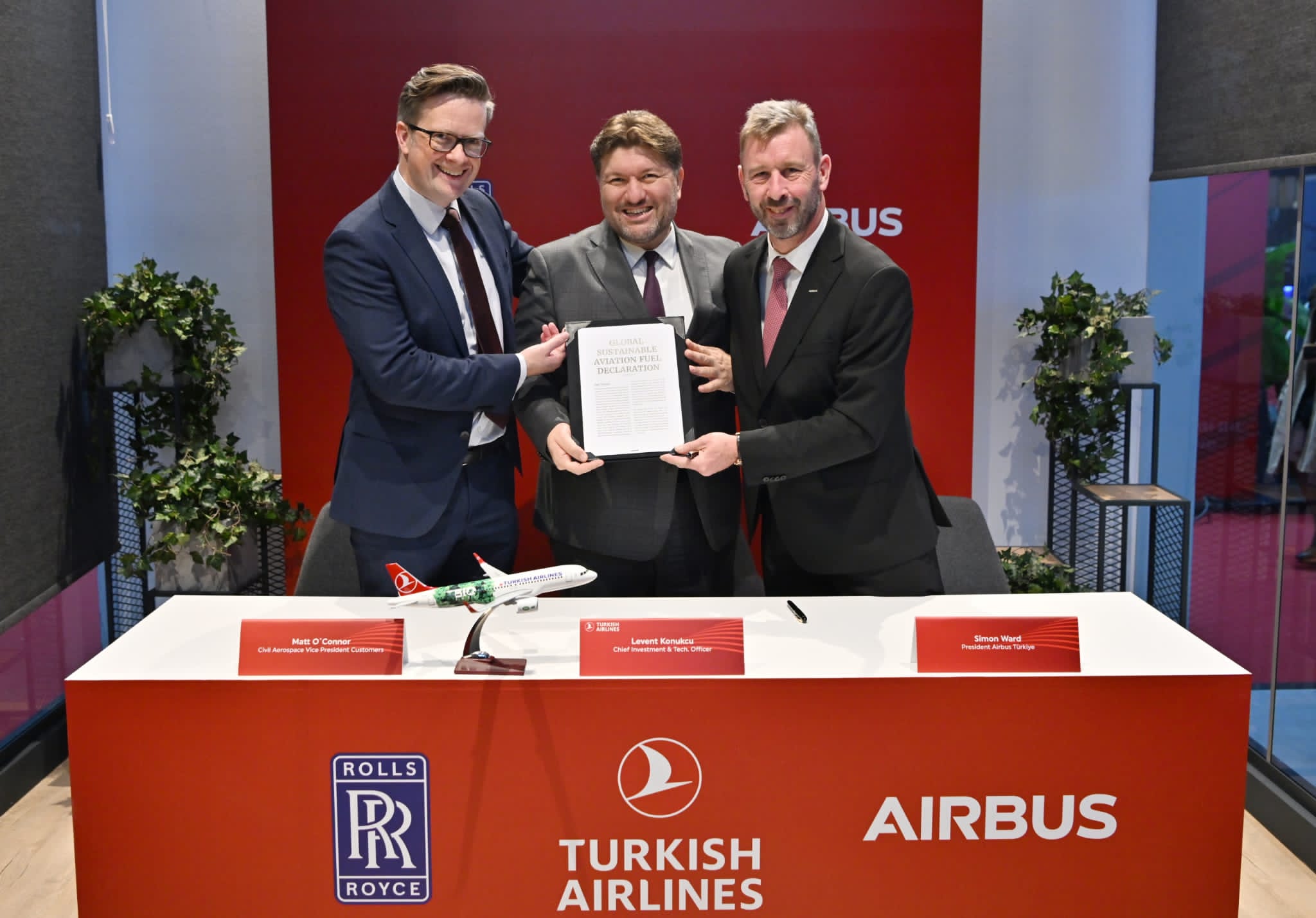 Türk Hava Yolları, Global SAF Deklarasyonunu İmzaladı