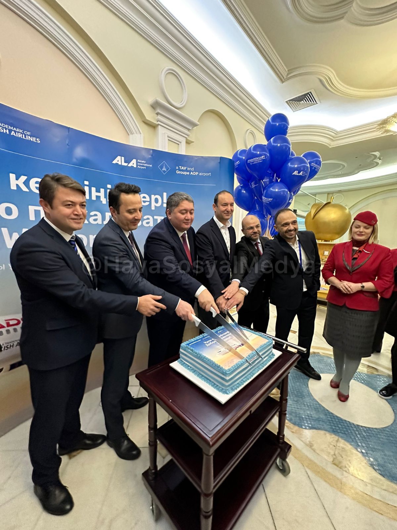 Anadolujet Ankara – Almatı Uçuşları Başladı