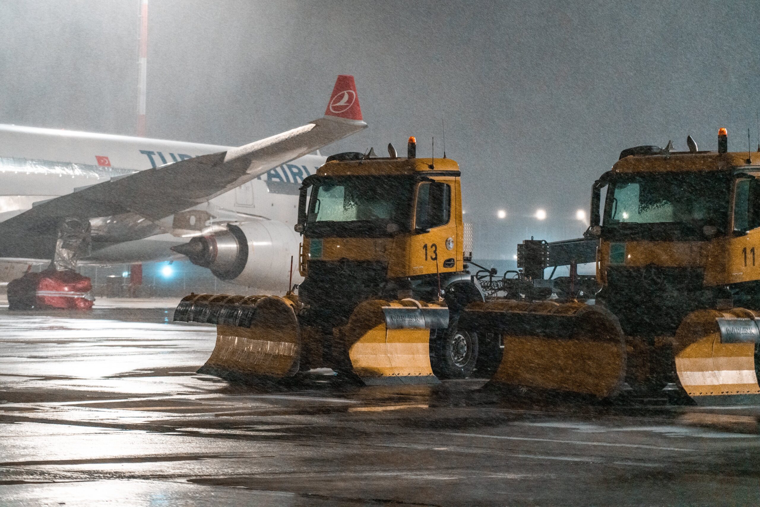 İstanbul Havalimanı, Karla Mücadele’ye Hazır