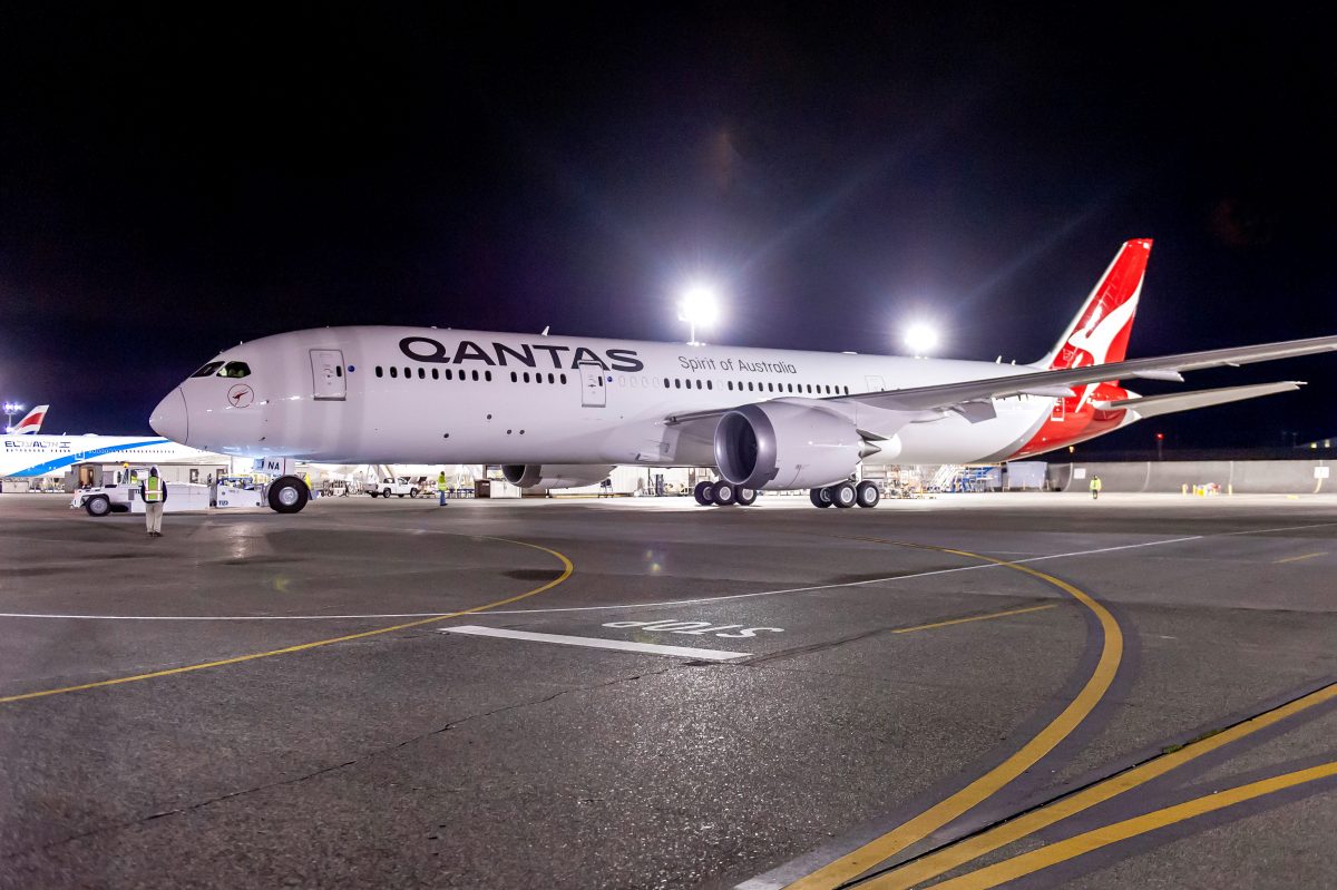 Qantas, dünyanın en uzun dördüncü rotasını başlattı