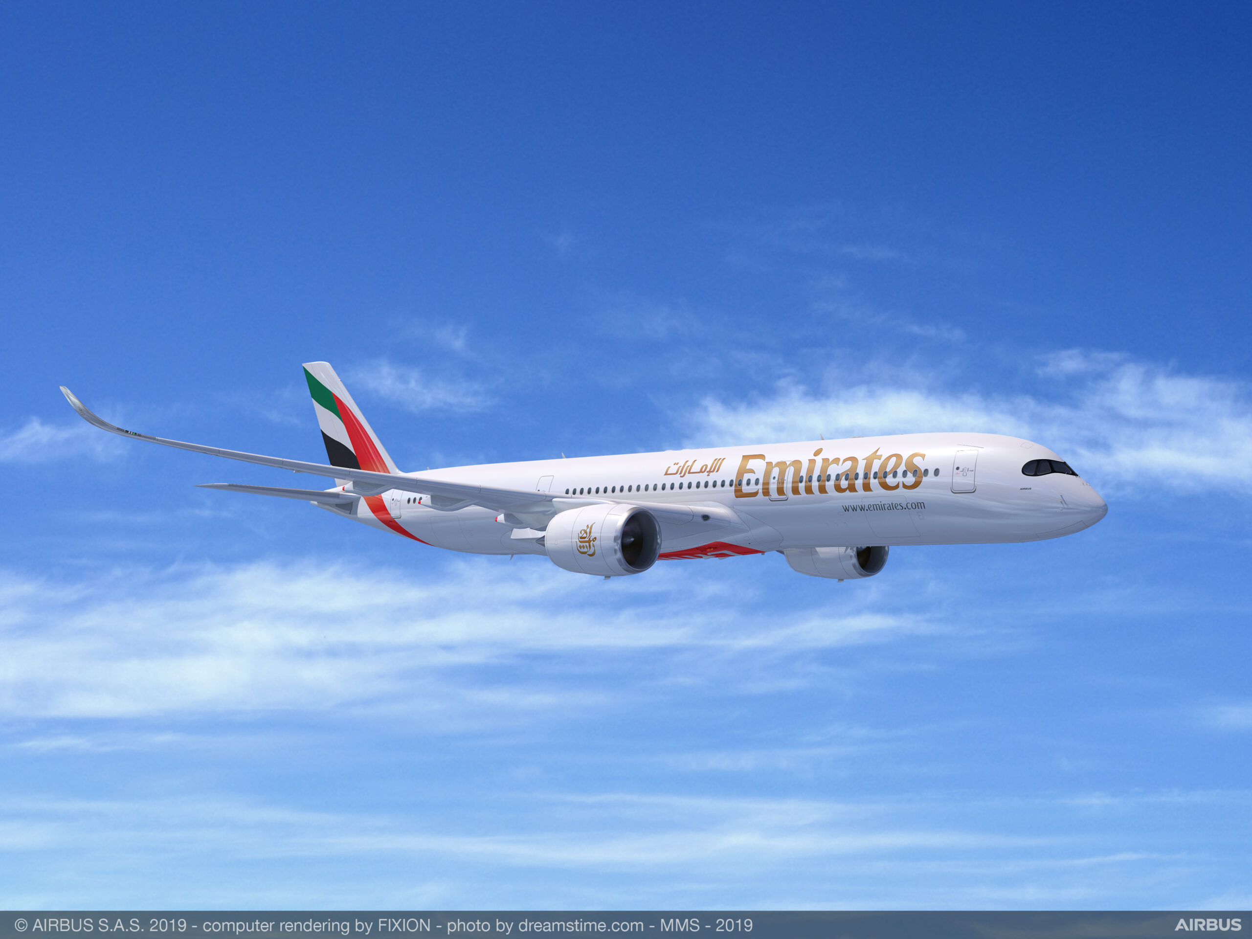 Emirates Airbus A350’lerde Yüksek Hızlı Bağlantı Sunacak