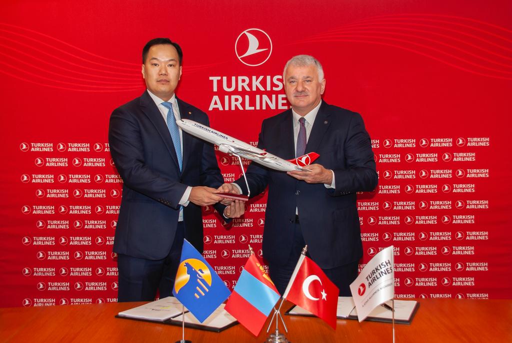Türk Hava Yolları ve MIAT Mongolian Hava Yolları’ndan Kod Paylaşımı Anlaşması