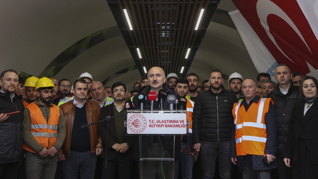 Bakan Karaismailoğlu: Ocak ayının ortasında Kağıthane-Havalimanı metro hattımızı hizmete vereceğiz
