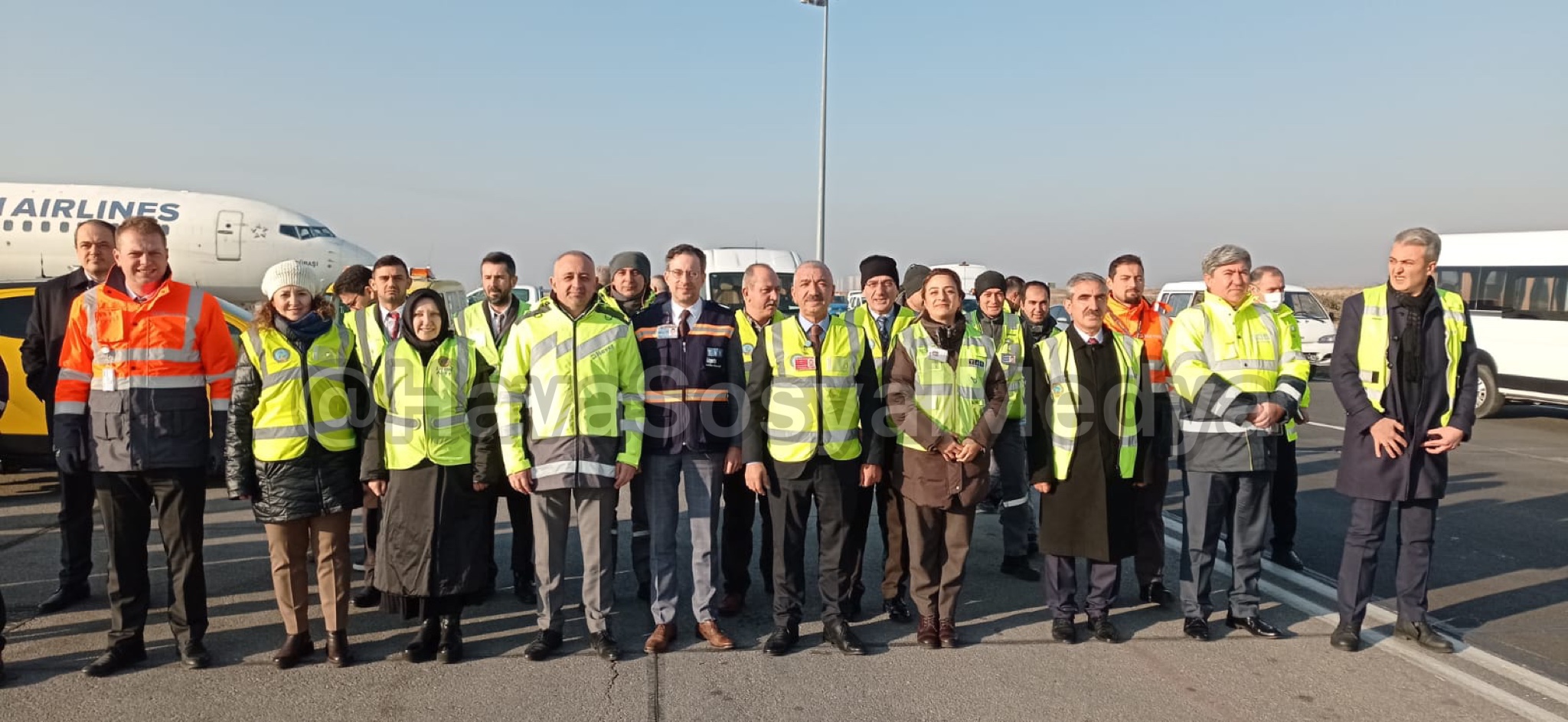 Ankara Esenboğa Havalimanı’nda FOD Yürüyüşü