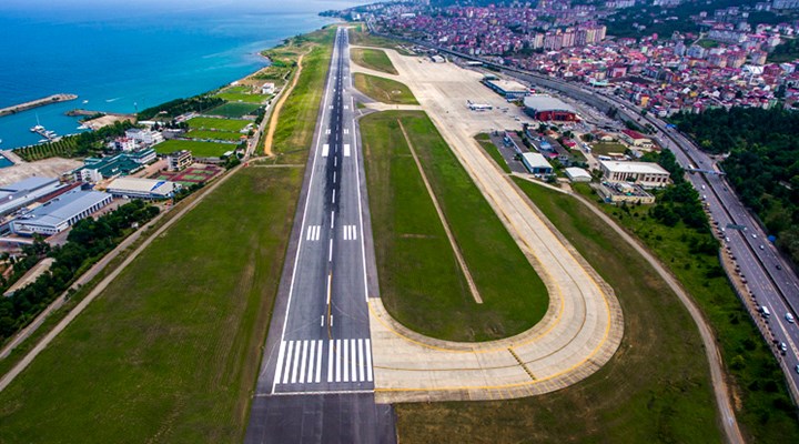 Trabzon Havalimanı’nda erezyon tehlikesi