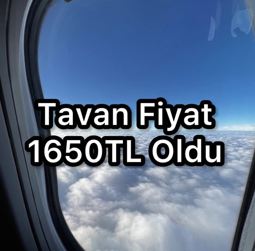 Tavan Fiyat 1650 TL Oldu