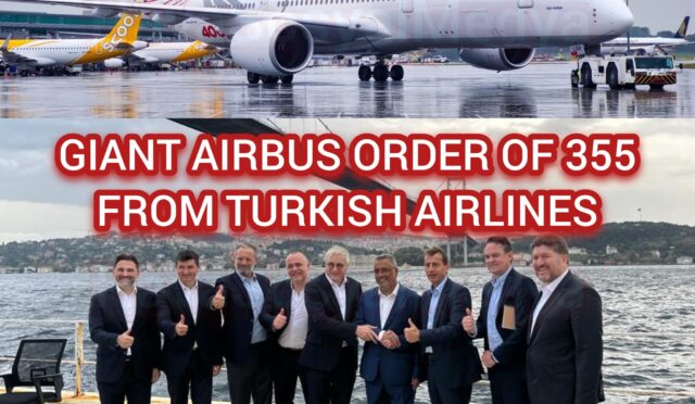 Turkish Airlines Expands Fleet with the Historic Airbus Order