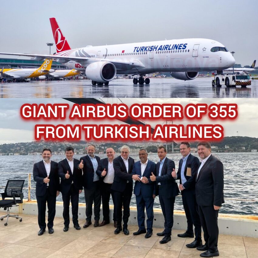 Turkish Airlines Expands Fleet with the Historic Airbus Order