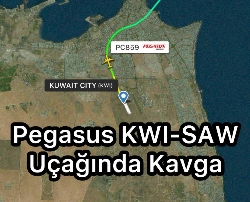 Pegasus Uçağında Kavga