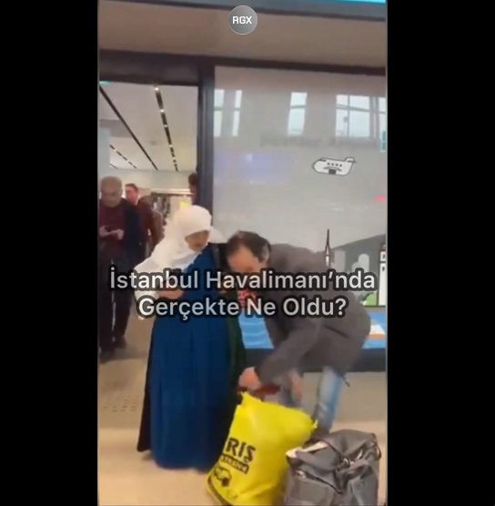 “Türkçe bilmediği için havalimanında hizmet alamadı” İddiası