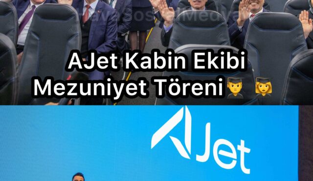 AJet Kabin Ekibi Mezuniyet Töreni ‍ ‍