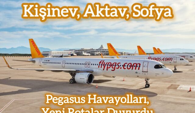 Pegasus Havayolları, Sabiha Gökçen Havalimanı’ndan 3 yeni destinasyona tarifeli seferlere başlıyor.