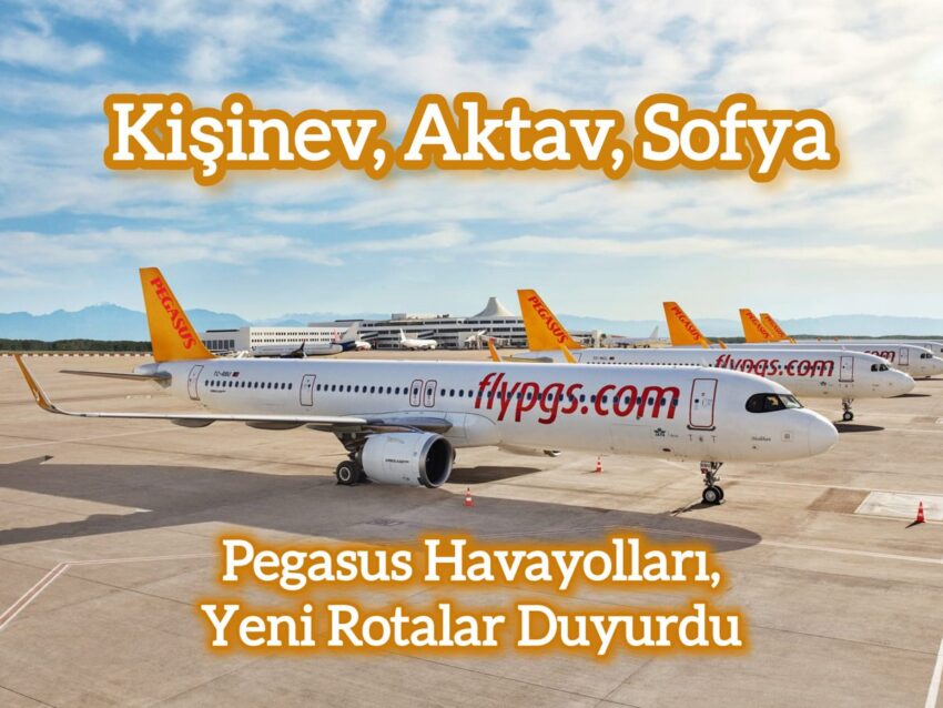 Pegasus Havayolları, Sabiha Gökçen Havalimanı’ndan 3 yeni destinasyona tarifeli seferlere başlıyor.