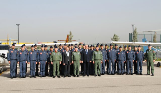 THK’da Eğitim Gören Askeri Pilotlar Gökyüzü İle Buluştu