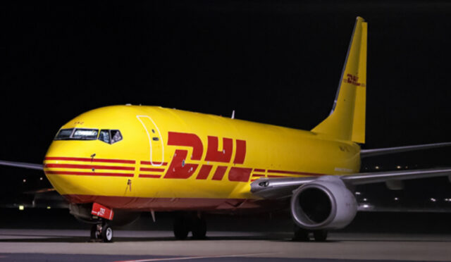 DHL Express Kargo Uçağına GPU Yer Hizmetleri Aracı Çarptı #HSMözel