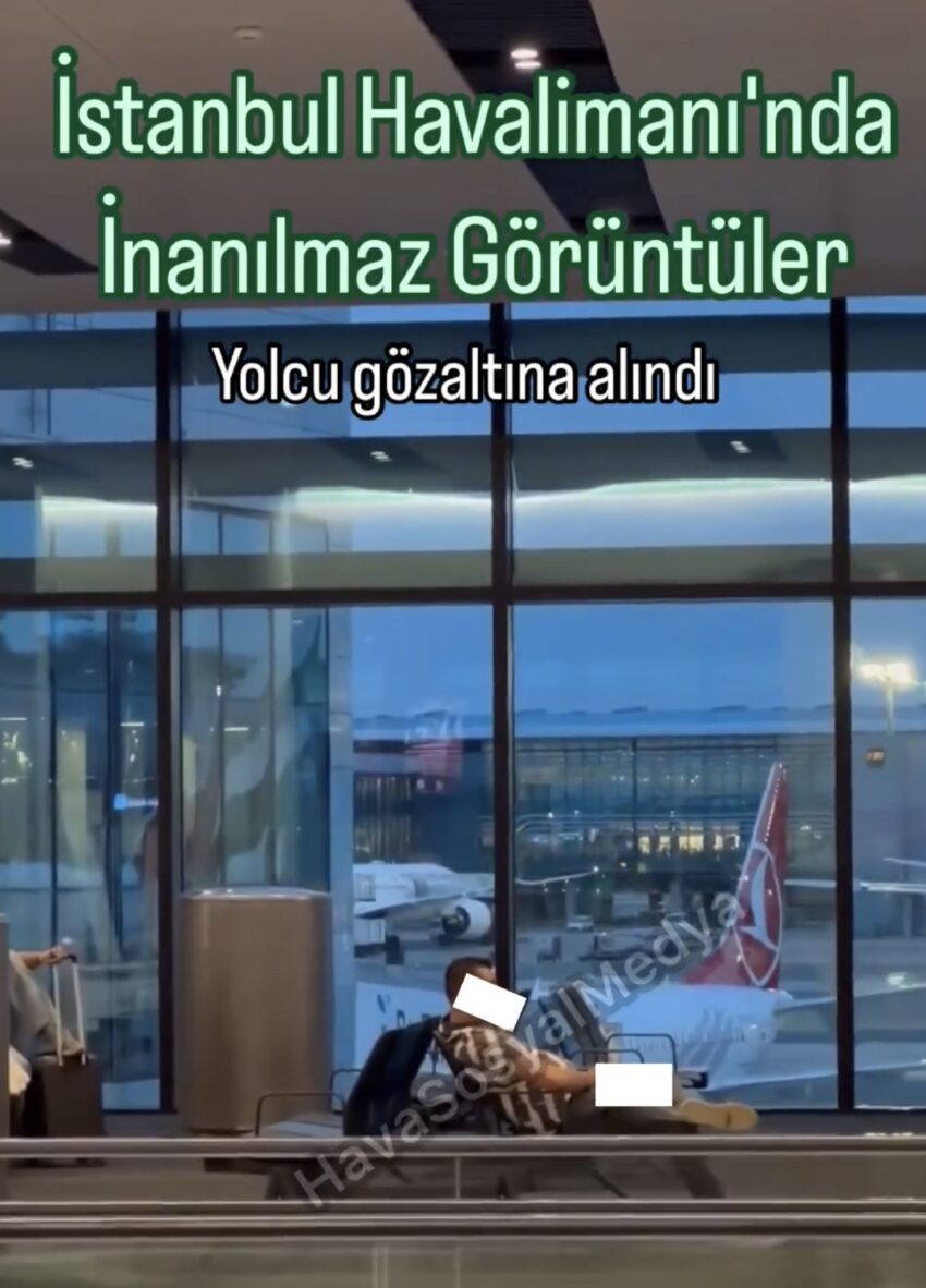 İstanbul Havalimanı’nda İnanılmaz Görüntüler