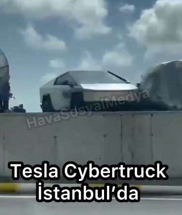 Tesla Cybertruck İstanbul Havalimanı’nda