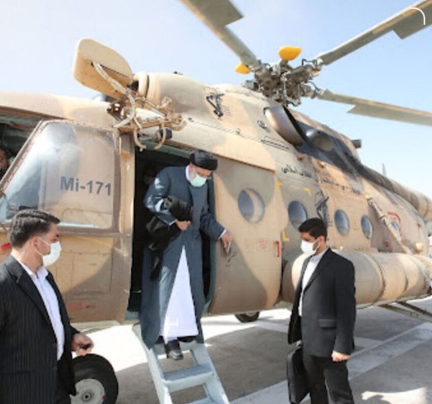 İran Cumhurbaşkanının Helikopteri Kaza Yaptı