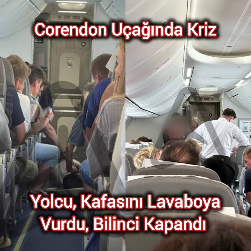 Yolcu, Kafasını Lavaboya Vurdu