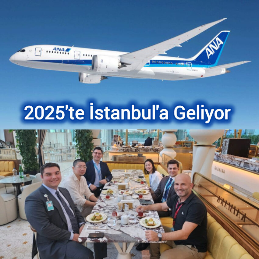 ANA, 2025’te İstanbul’a Geliyor