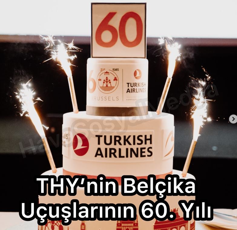 THY Belçika Uçuşlarının 60. Yılını Kutladı