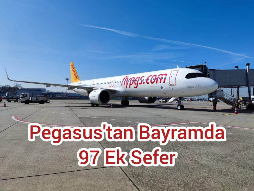 Pegasus, Kurban Bayramında 97 Ek Sefer Planladı