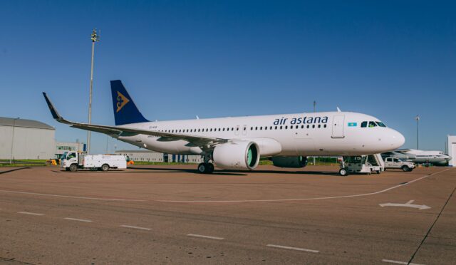 Air Astana, Yeni Airbus A320neo’yu Filosuna Kattı