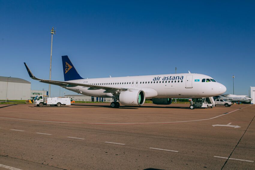 Air Astana, Yeni Airbus A320neo’yu Filosuna Kattı