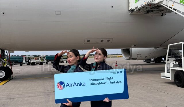 Air Anka ilk Antalya – Düsseldorf – Antalya uçuşunu İcra Etti.