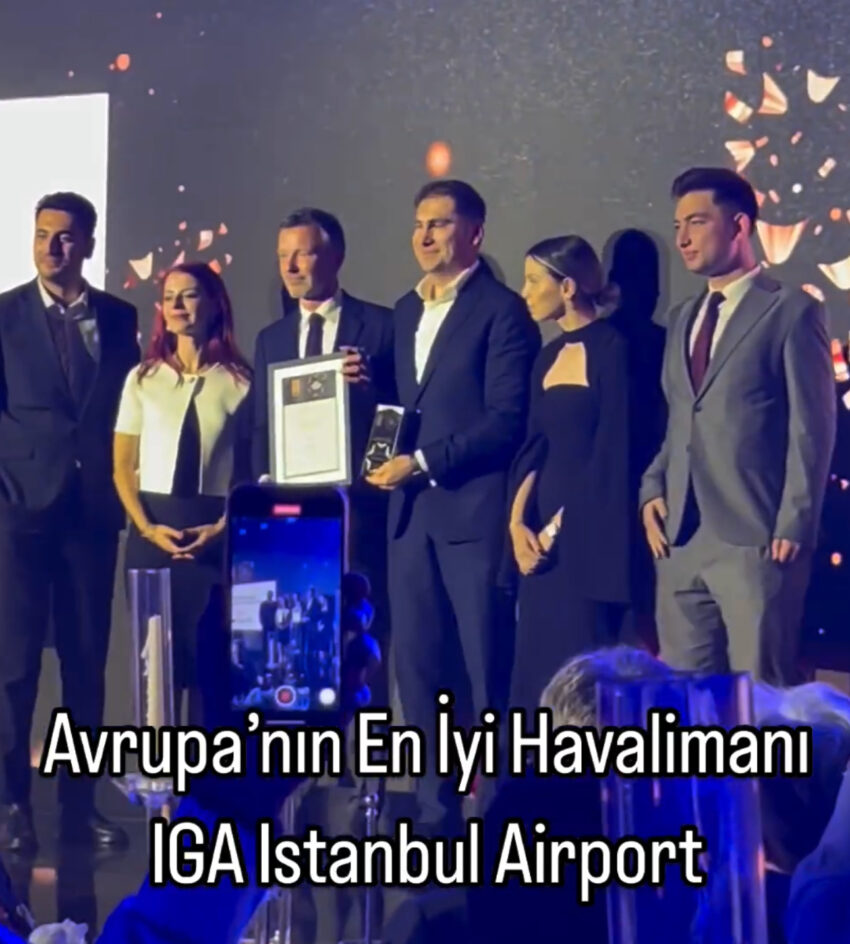 IGA İstanbul Havalimanı Avrupa’nın En İyi Havalimanı Seçildi.