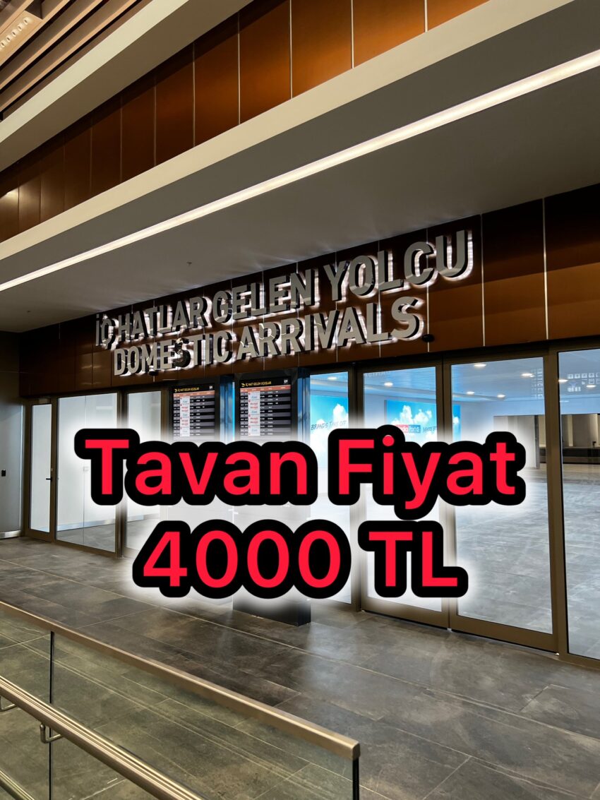 Yeni Tavan Fiyat 4000TL (~120 USD)