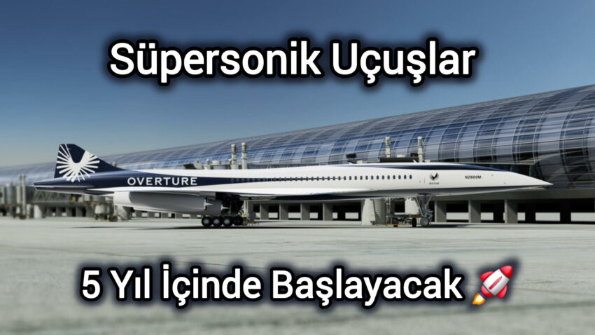 Ses Üstü Uçuşlar, 5 Yıl İçinde Başlayacak