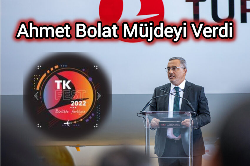 Ahmet Bolat Müjdeyi Verdi