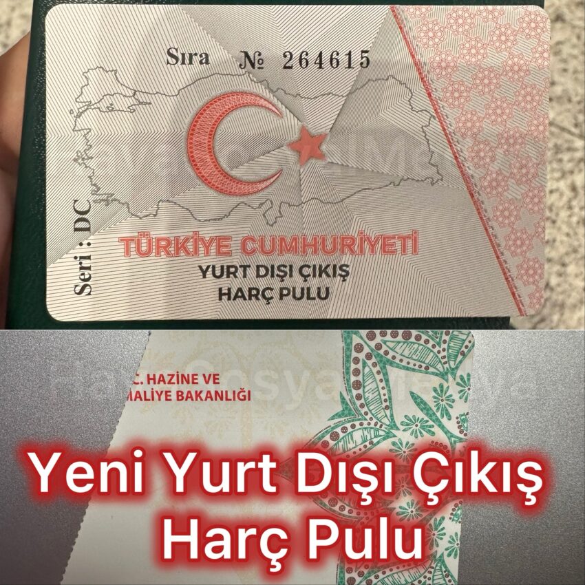 Harç Pullarına Zam ve Yeni Tasarım Geldi