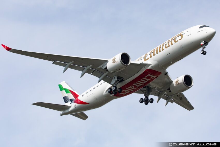 Emirates’in İlk Airbus A350 – 900 Uçağı İlk Uçuşunu Gerçekleştirdi