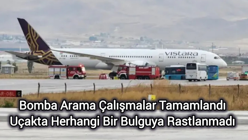 Erzurum Valisi: “23.30’da Araması Tamamlandı, Bulgu Yok.”