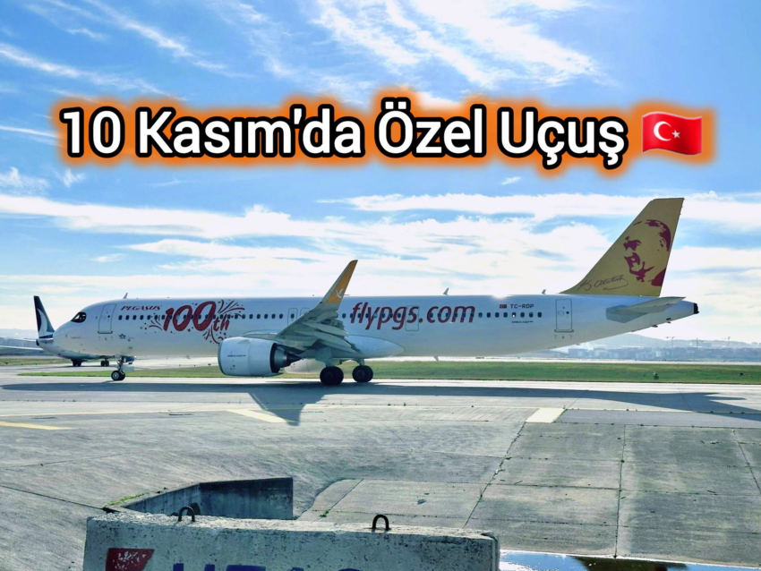 Pegasus Hava Yolları, 10 Kasım’da Selanik’e Özel Bir Uçuş Yapacak