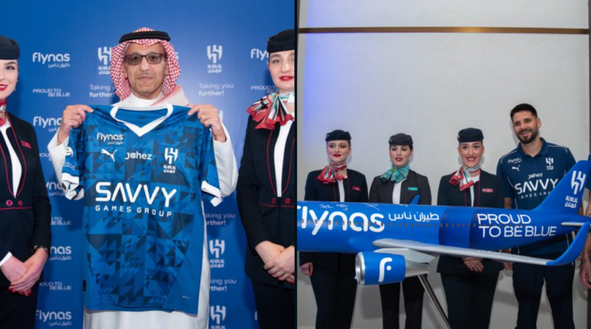 Flynas, Suudi Arabistan’ın Önde Gelen Futbol Kulüplerinden Al Hilal’e Sponsor Oldu