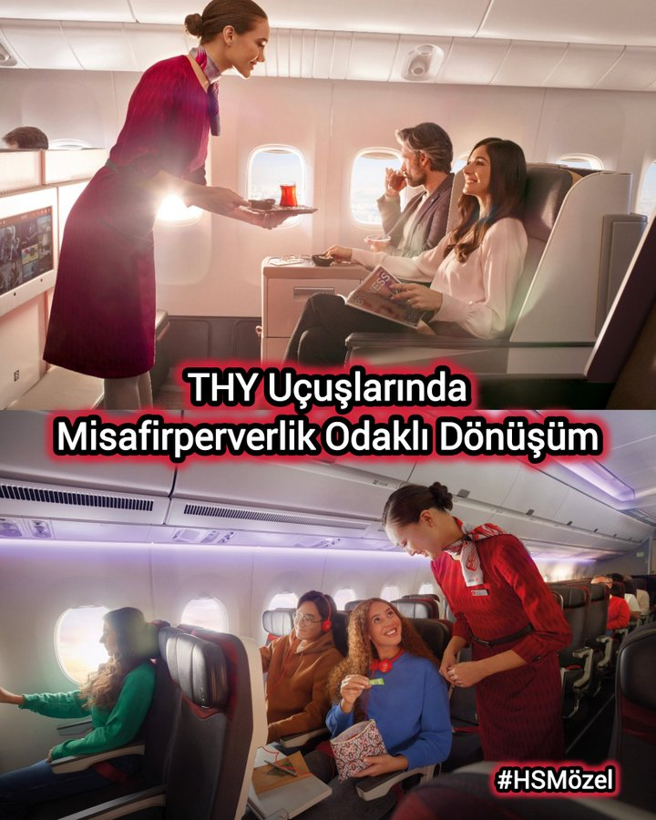 Türk Hava Yolları Uçuşlarında Misafirperverlik Odaklı Dönüşüm