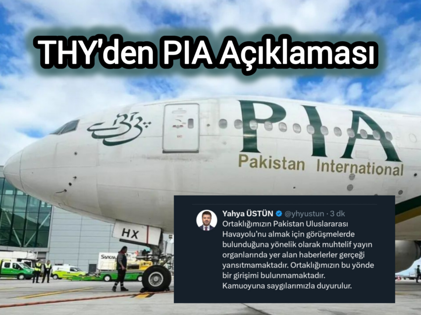 THY’den PIA Açıklaması