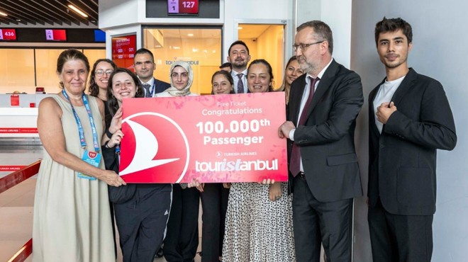 Touristanbul’da 100.000 Yolcu