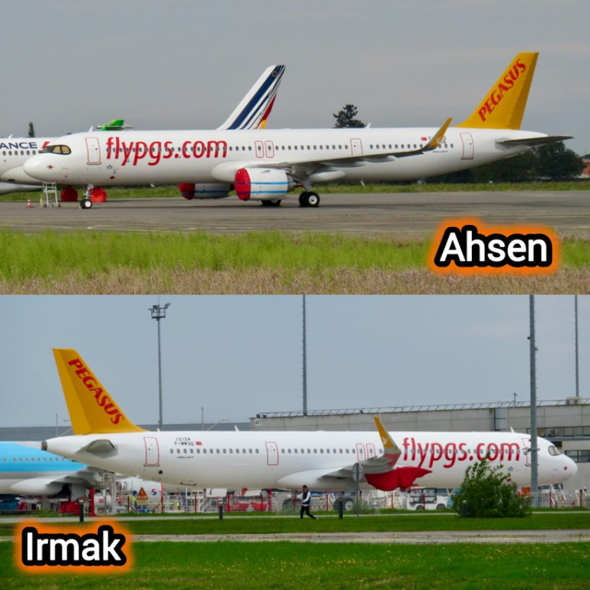 Pegasus İçin Üretilen Airbus A321neo Uçakları Toulouse’da Görüntülendi