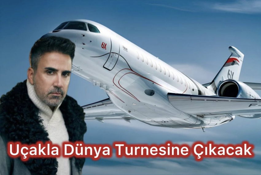 Emrah, Özel Uçakla Dünya Turnesi Yapacak