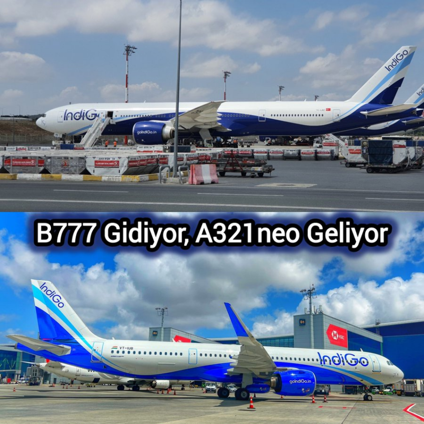 Indigo’nun İstanbul Uçuşlarında Tip Değişiyor